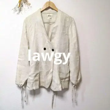 lawgy 라우지 자켓 아우터 노카라 오샤레