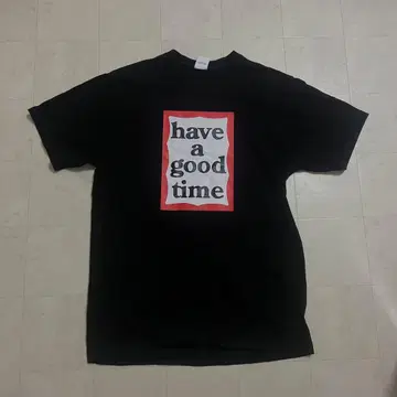 have a good time T셔츠 M 블랙