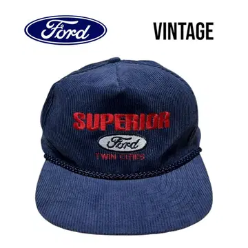 초 레어 Ford 포드 SUPERIOR 코듀로이 캡 빈티지