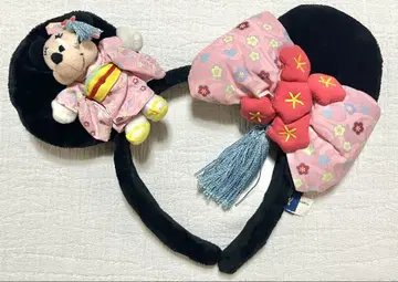 미니 일본 의류 봉제 인형 포함 머리띠 단종 디즈니 리조트