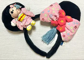 미니 일본 의류 봉제 인형 포함 머리띠 단종 디즈니 리조트