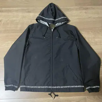 CLUCT 블랙 나일론 자켓