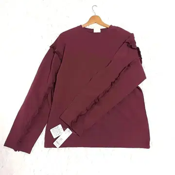 새상품 로즈버드 mici 프릴 풀오버