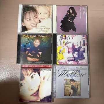 No.2 나카야마 미호 CD 6장