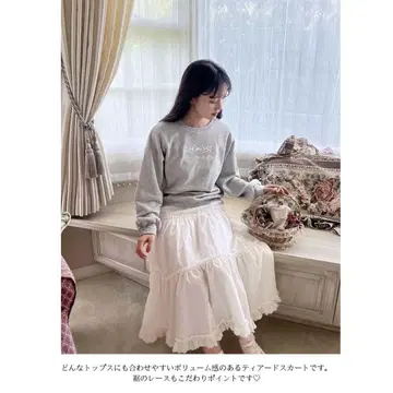 시마무라 maihee 캉캉 스커트 S
