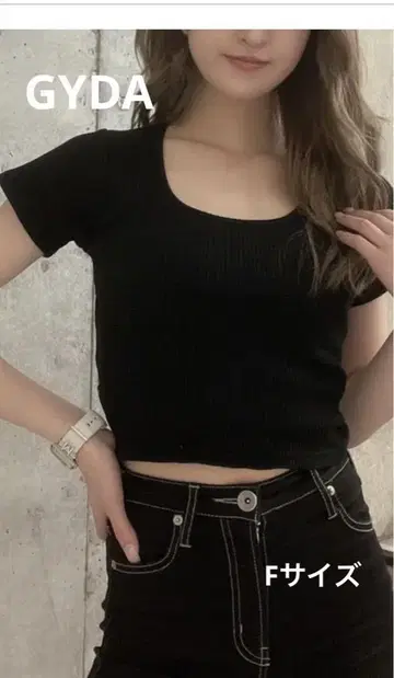 GYDA 레오파드 백리본 상의