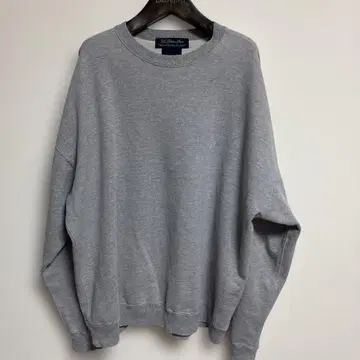 REMI RELIEF NAVY LEBEL 그레이 맨투맨 L