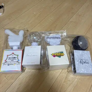 나니와단시 응원봉 세트 4종