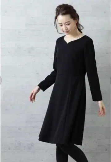 새상품급 natural beauty basic 뉘앙스 넥 원피스