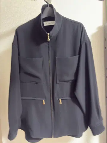 cullni STUDIOUS 별주 ZIP STAND SHIRT