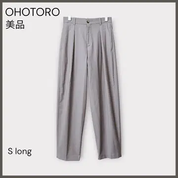 [ OHOTORO 오오토로 ] Pot Tapered Slacks/새상품급