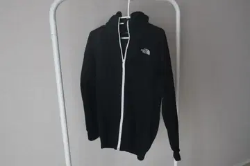 THE NORTH FACE 블랙 풀 집업 후드티/폴리에스테르/M