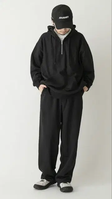 EKAL QUICK DRY 하프 지퍼 후디 셋업 ( M ) 미사용 새상품