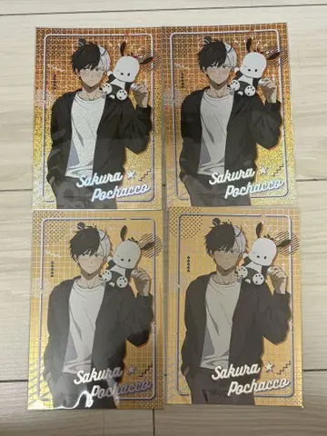 WIND BREAKER 윈브레 산리오 혜택 엽서 사쿠라 하루카