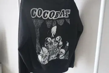 COCOBAT 블랙 후드티