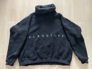 FLAGSTUFF 블랙 플리스 자켓