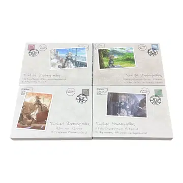 바이올렛 에버가든 Blu-ray 1-4권 세트