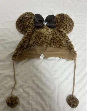 미니 팬캡 레오파드 무늬