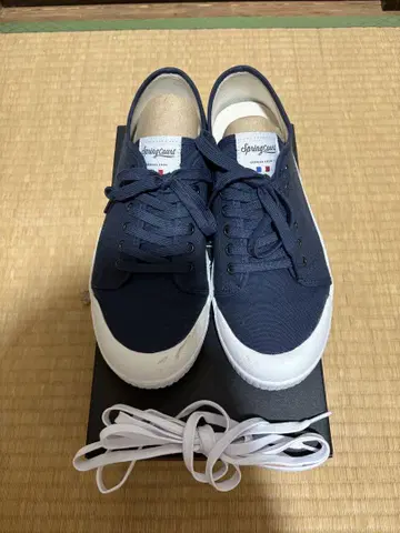 Springcourt 네이비 스니커즈