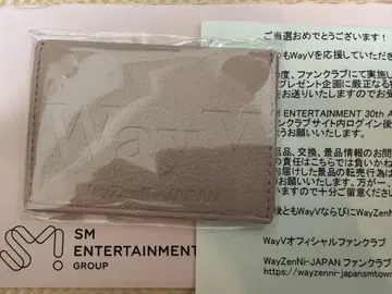 WayV SM 30주년 패스 케이스