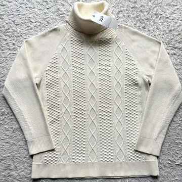 택 포함 새상품 DAIWA 터틀넥 케이블 니트 발수 방풍 투습