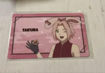 NARUTO 산리오 하루노 사쿠라 카드