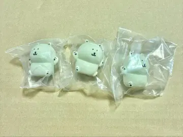 나가노 수족관 북극곰 소프트 비닐 세트