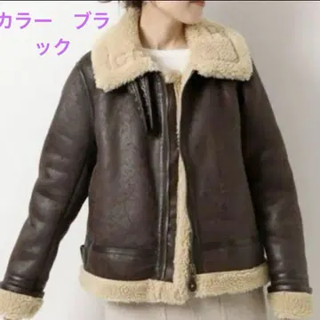 YURIE A. x Spick & Span 에비에이터 블루종