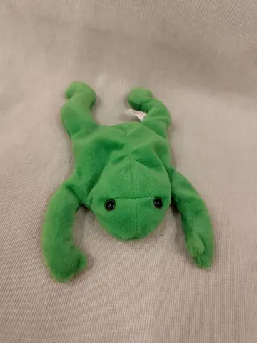 Ty Beanie Babies Legs 그린 컬러 개구리