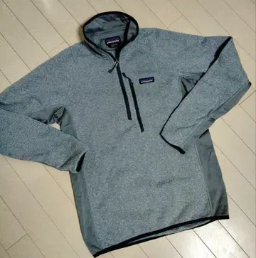 patagonia 그레이 하프 지퍼 트레이닝복 M