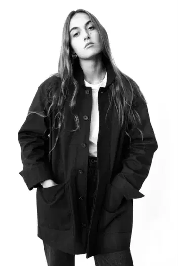 새상품 ZARA UNIT.01 코튼 오버 사이즈 롱 자켓 코트 S-M