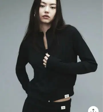 glowny CLASSIC RIB TRACK ZIP-UP