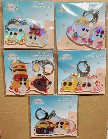 모루카 비치 파티 아크릴 키링 컴프 세트