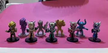 가면라이더 위자드 미니 피규어 9체 세트