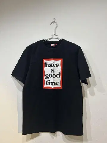 have a good time T셔츠 L 사이즈 블랙