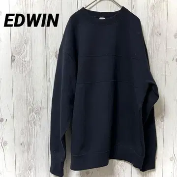 [ EDWIN ] 에드윈 트레이닝복 블랙 남성용 M 심플
