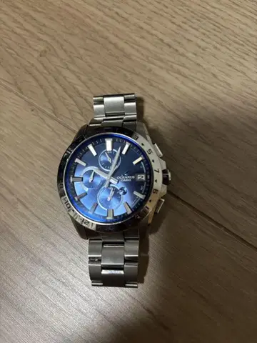 OCEANUS 블루 크로노그래프 손목시계