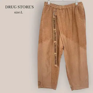 드럭 스토어즈 DRUG STORE'S 코듀로이 팬츠 테이퍼드 밴딩