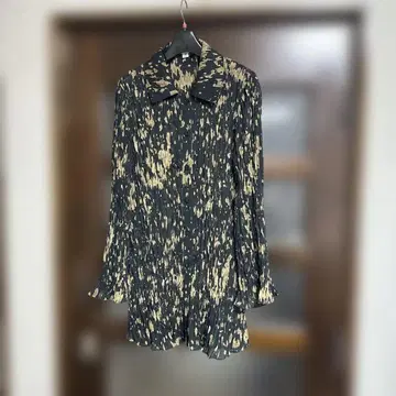 플리츠 가공 고급 튜닉풍