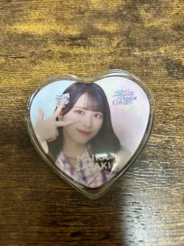 사사키 마이카 절대 아이돌 그만두지 마 캔뱃지