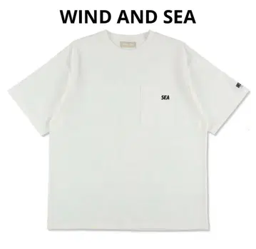 [ 기간 한정 ] WIND AND SEA 윈드앤씨 가슴 포켓 반팔 T셔츠