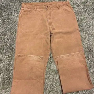 Dickies 워크 팬츠 브라운