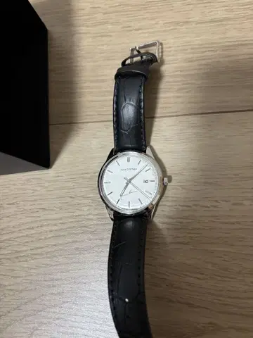 JACQUES LEMANS 손목시계 화이트/블랙