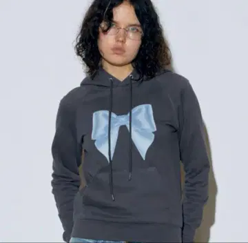Big Bow Crop Hoodile