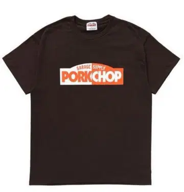 PORKCHOP GARAGE SUPPLY BLOCK LOGO TEE