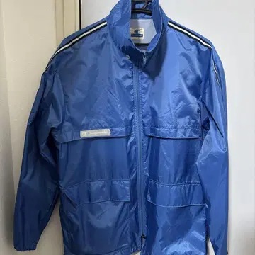 80s Champion 나일론 자켓 파랑