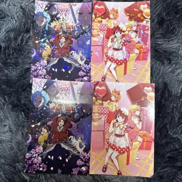 최애의 아이 C상 프라이빗 편 비주얼 특제 엽서 4장 세트