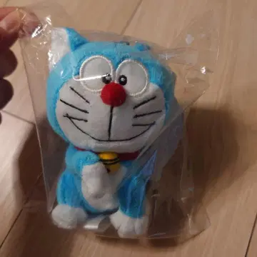 카무카무 캣 후드를 먹은 고양이 도라에몽 키링