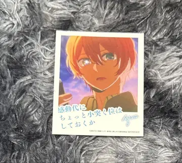 최애의 아이 캐릭터 인스턴트 사진풍 카드 호시노 아쿠아 애니메이트 F상