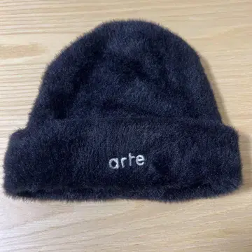 arte 블랙 니트 모자